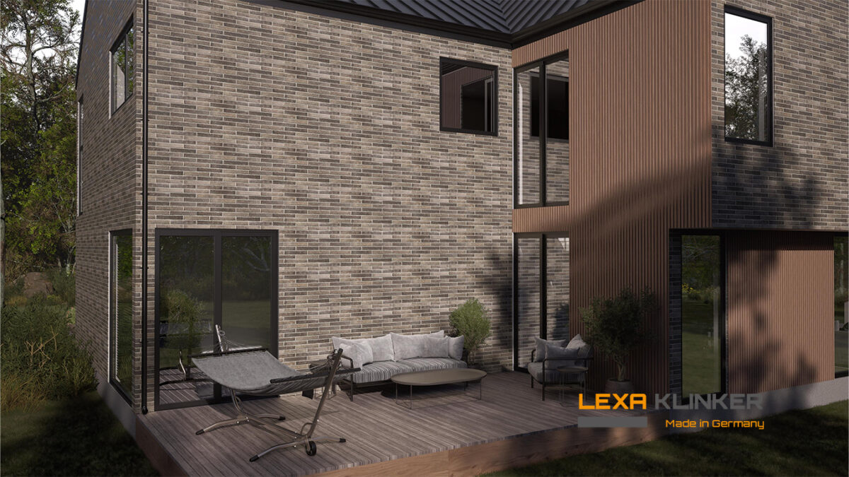 Klinkerio fasado plytelės ALKMAAR 290x52x10 mm
