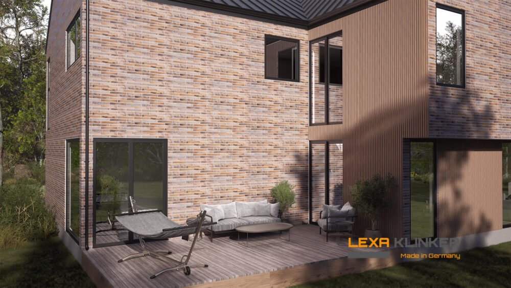 Fassadenklinker LYON 360x52x10 mm