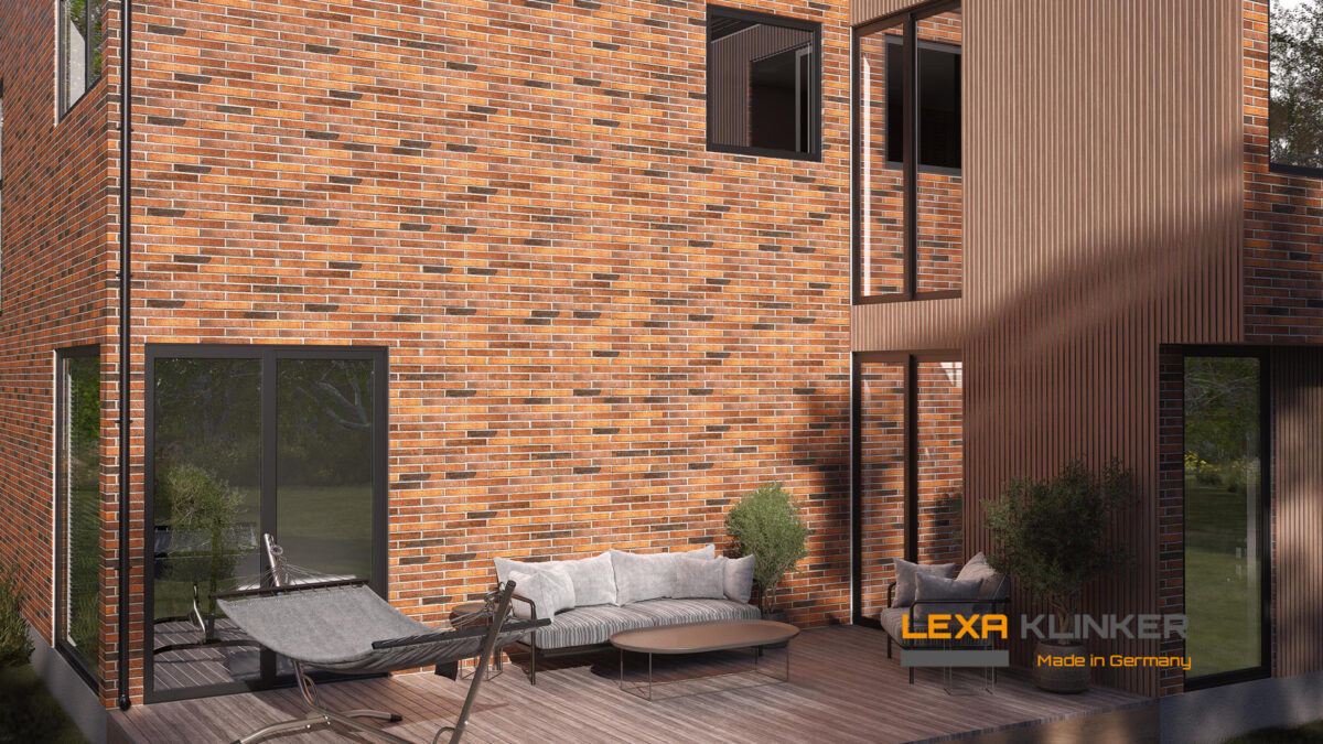 Fasadinė klinkerio plytelė SAN CARLO 360x52x10 mm