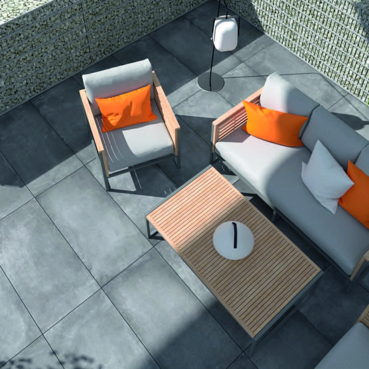 TERRA DARK 600 x 600 x 20 mm - Vaizdas 2