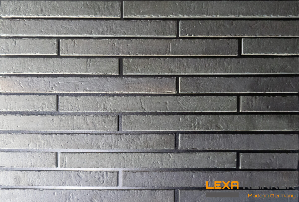 Клинкерная фасадная плитка AACHEN SCHWARZ 468 x 40 mm - Изображение 5